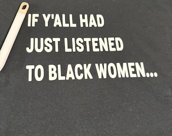 If y'all had just listened...