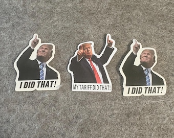 Trump Tariffs Sticker