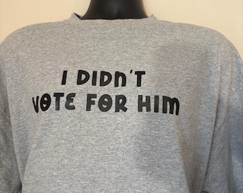 I Didn’t Vote For Him