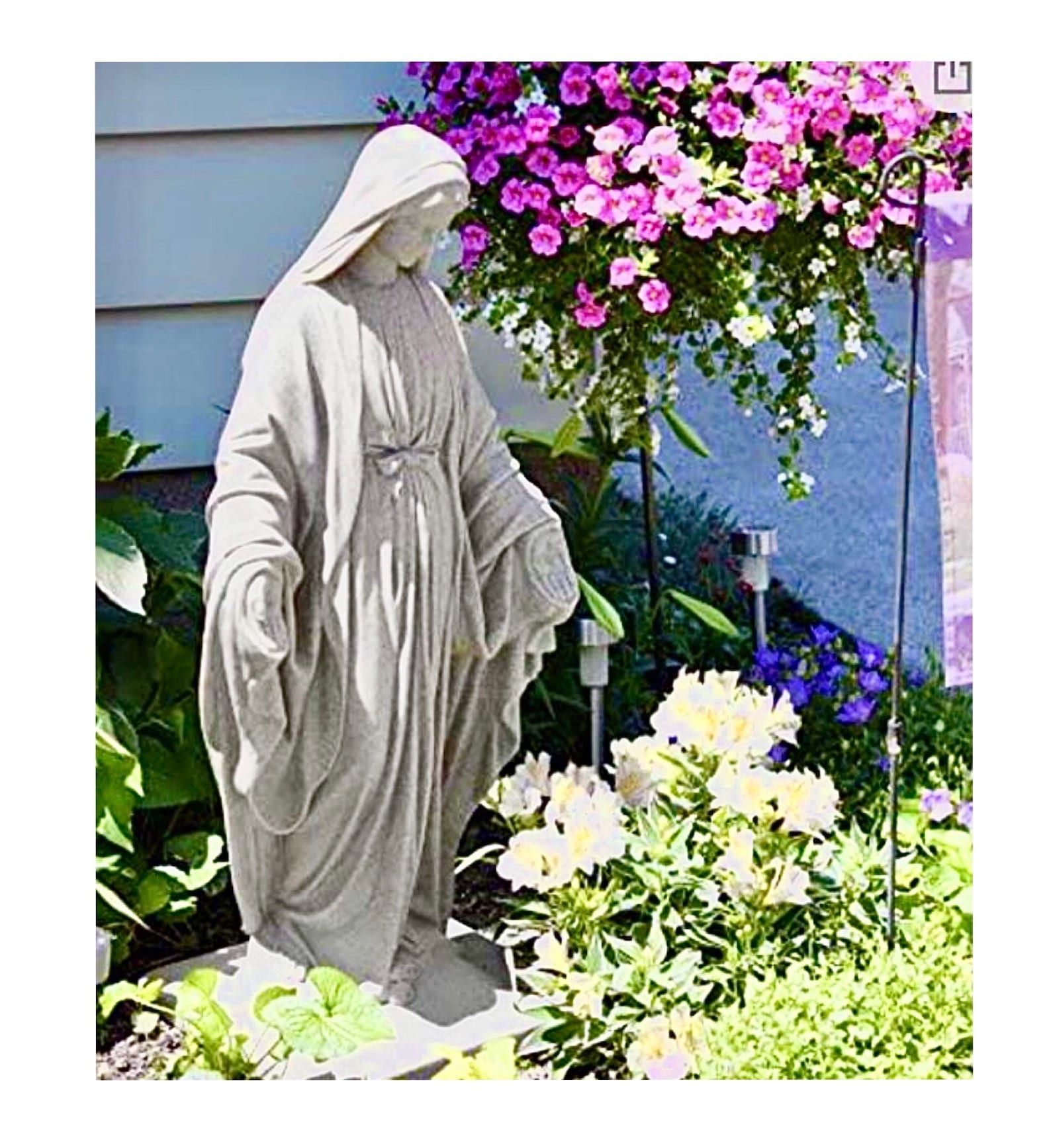 Mary Mother Statue 34 6 Pounds Miraculous Home & Living - Etsy