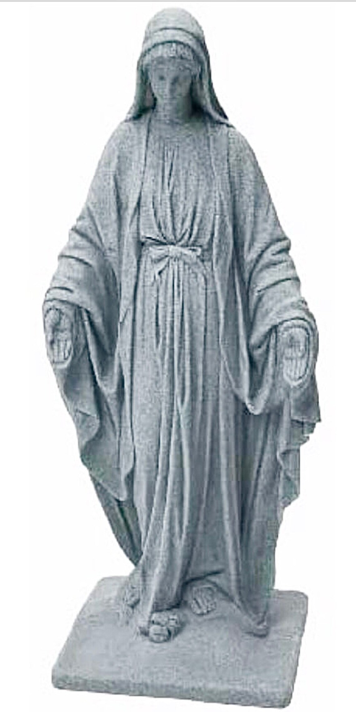 Mary Mother statue 34 6 pounds. Miraculous Home Living | Etsy