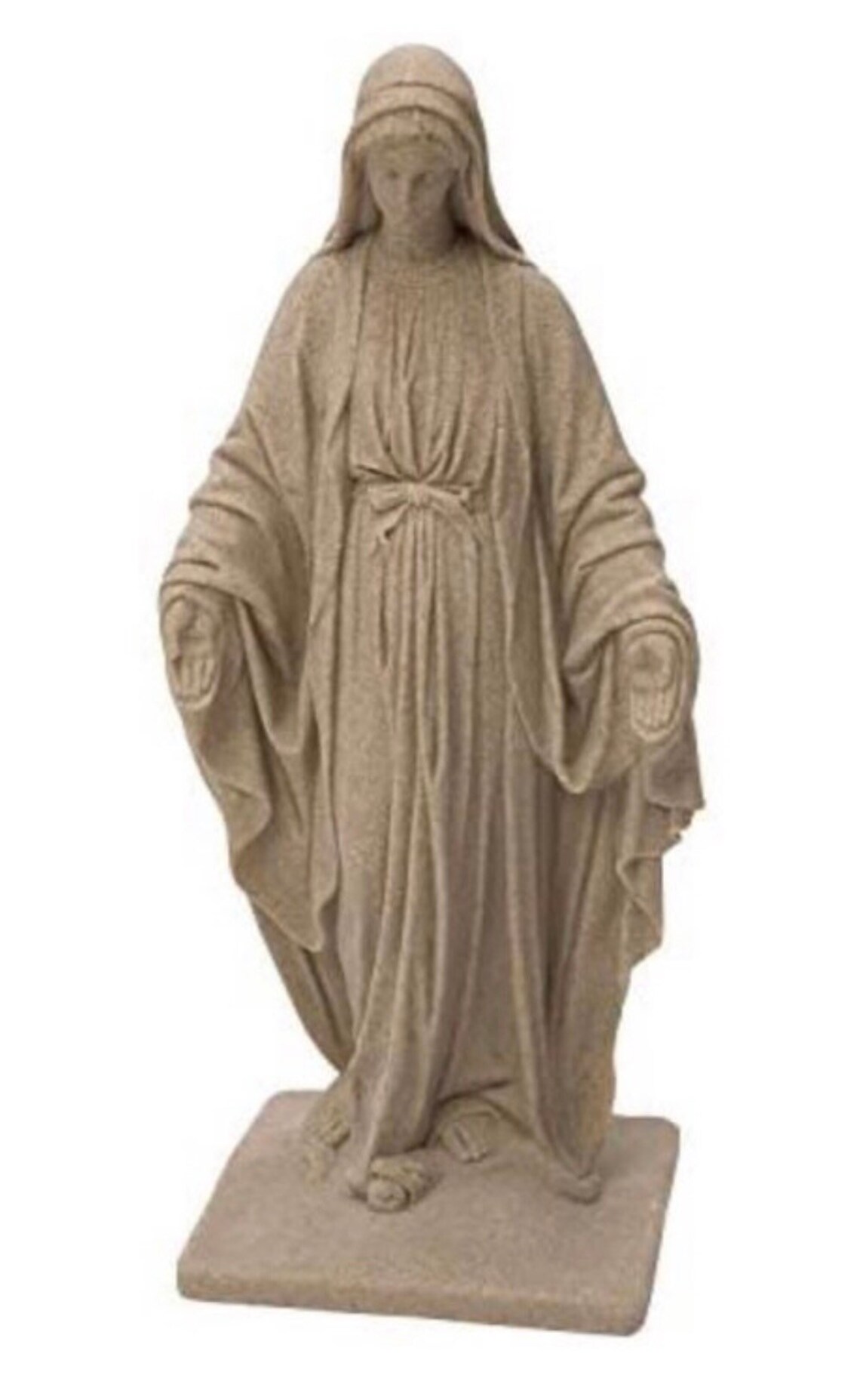 Mary Mother statue 34 6 pounds. Miraculous Home Living | Etsy