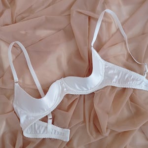 Half Cup Bra Shelf Bra Open Plus Size Bra Quarter Cup Bra Cupless Bra with Support No Cup Bra for Large Bust Custom Sizes Different Colors image 10