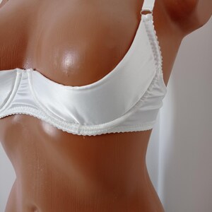 Half Cup Bra Shelf Bra Open Plus Size Bra Quarter Cup Bra Cupless Bra with Support No Cup Bra for Large Bust Custom Sizes Different Colors image 9