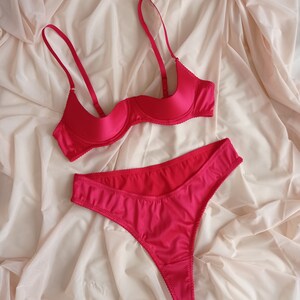 Half Cup Bra Shelf Bra Open Plus Size Bra Quarter Cup Bra Cupless Bra with Support No Cup Bra for Large Bust Custom Sizes Different Colors image 3