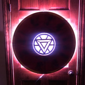 Wood Illuminated Avengers Sign Wall Art Wall Decor Etsy