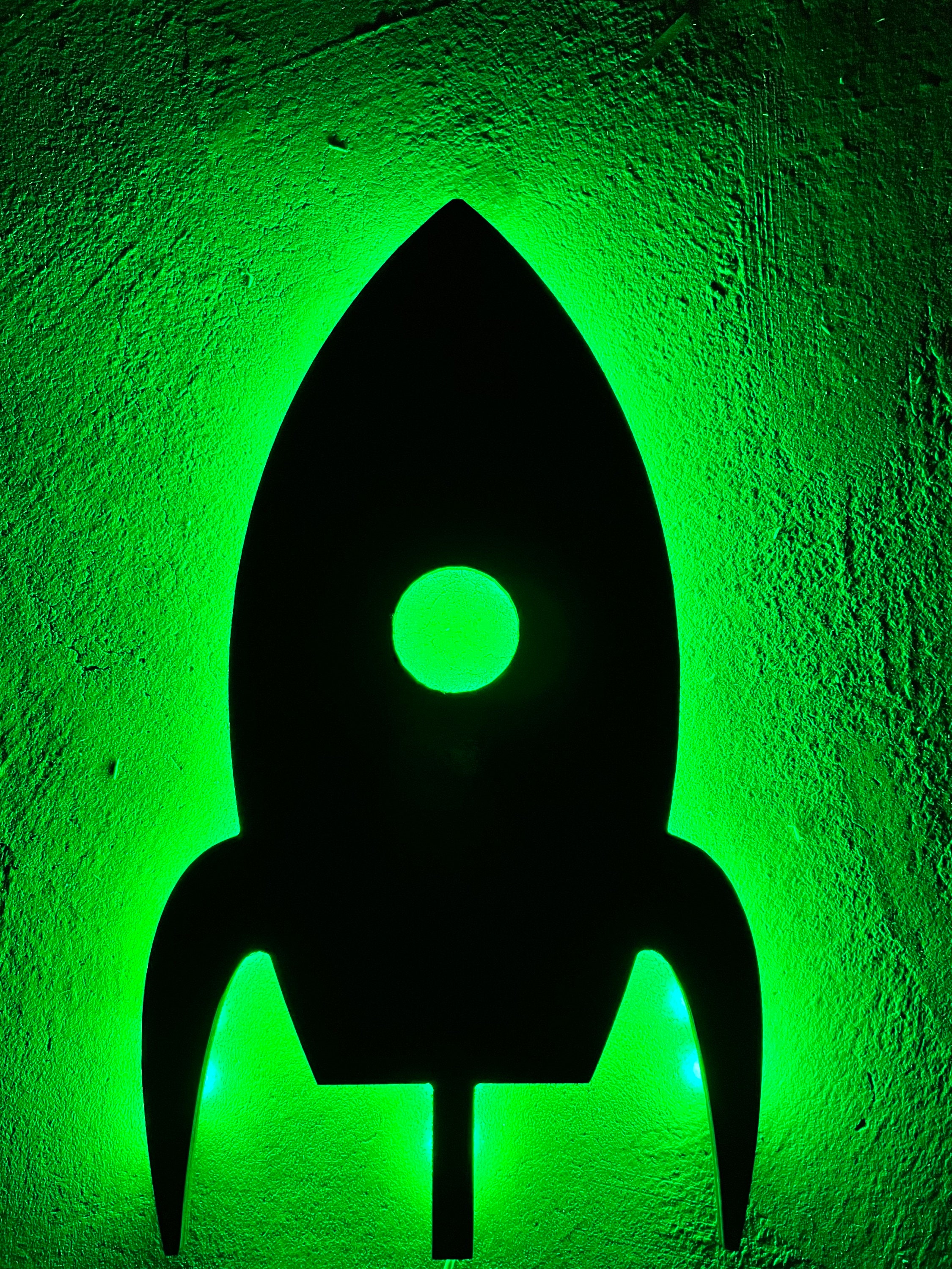 Shipt Led Sign Rocket Ship LED Sign: Kids Nursery Space Wall Art - Etsy