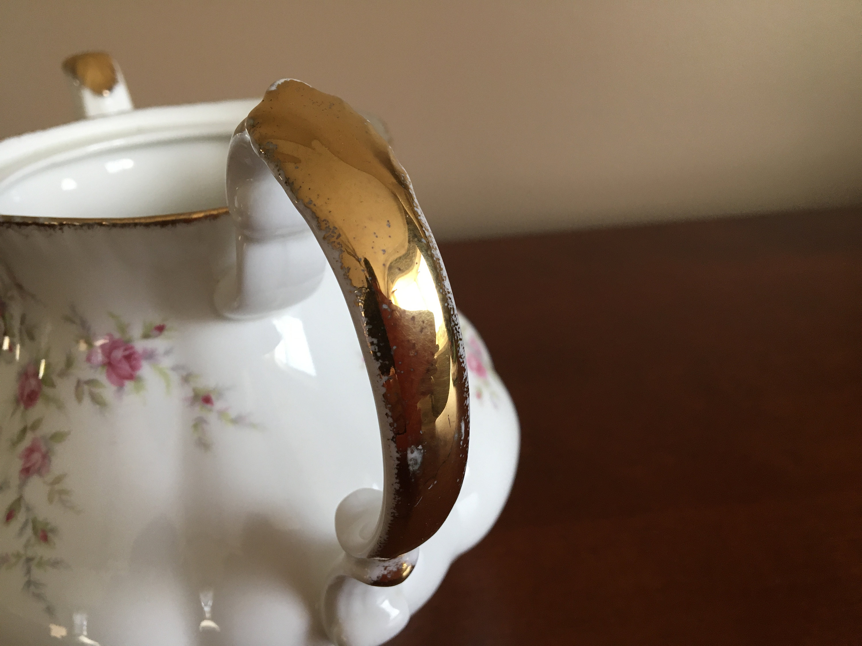 Vintage Paragon Victoriana Rose Teapot Etsy