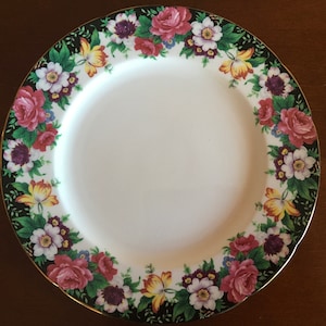 Vintage Double Warrant Paragon Westdale fine bone china Dinner plate
