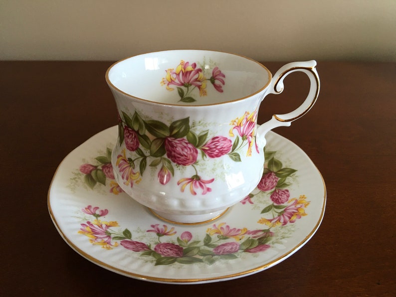 Vintage Queens Rosina Wild Flowers Fine Bone China Tea Cup Etsy Australia