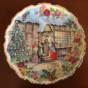 Royal albert christmas plate - Etsy 日本 Royal albert christmas plate - Etsy 日本