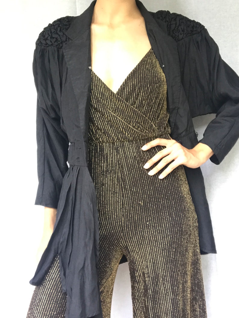 Black Retro Vintage Jacket