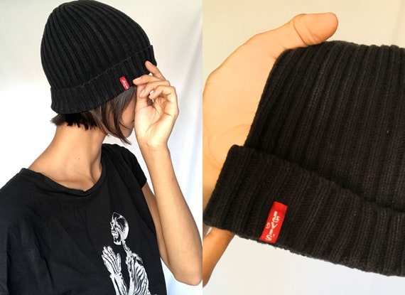 levis fisherman beanie
