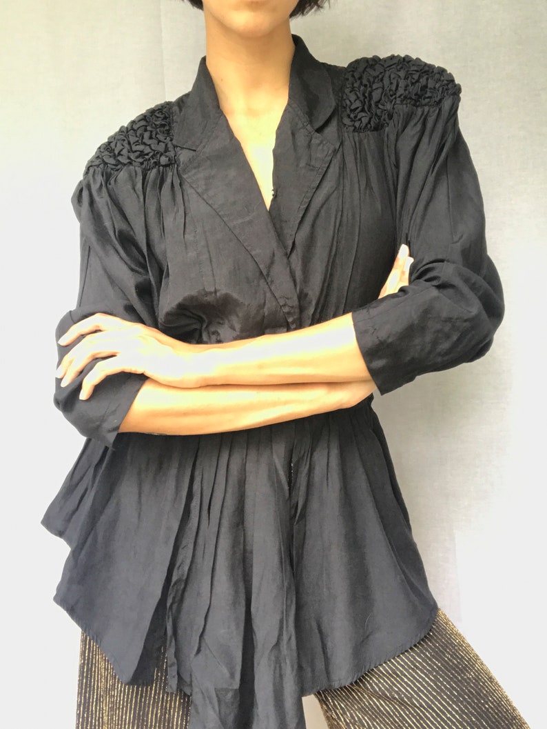 Black Retro Vintage Jacket