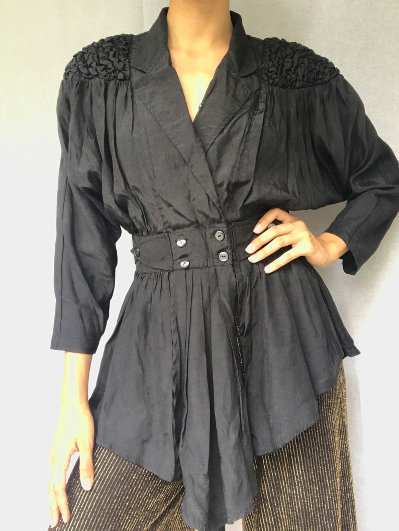 Black Retro Vintage Jacket