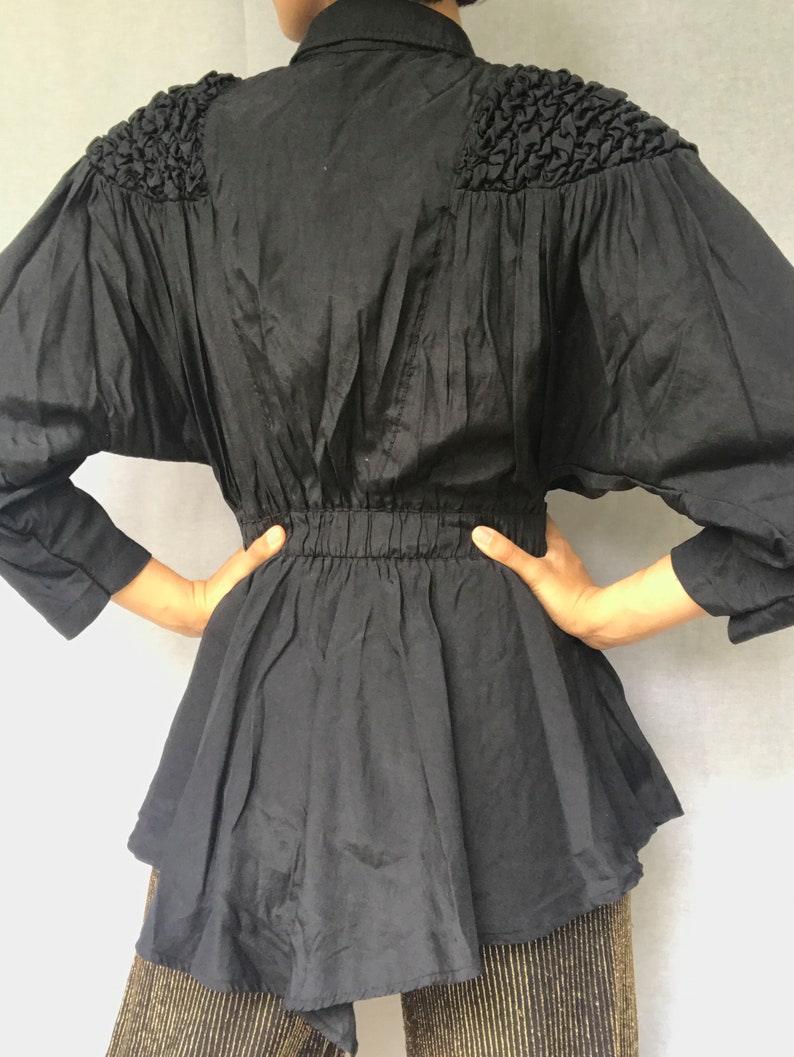 Black Retro Vintage Jacket
