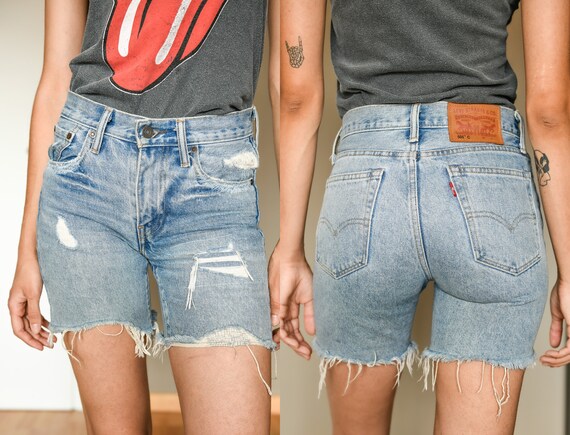 Vintage Levis 505 Denim Shorts / Vintage Levis Lig