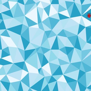 SVG Seamless Triangular, blue pattern, digital clipart, Files eps jpg, Polygonal isolated vector, Instant download svg, png, dxf for Cricut