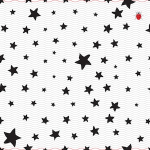SVG Black Stars, Random Size, Seamless Black Silhouettes, Digital clipart, eps, jpg, Stars vector, Instant download svg, png,dxf for Cricut