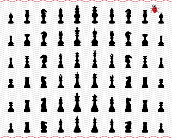 Chess Pieces SVG. Chess svg. Chess png. Chess Pieces clipart