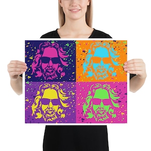 Big Lebowski, The Dude, Pop Art - PRINT