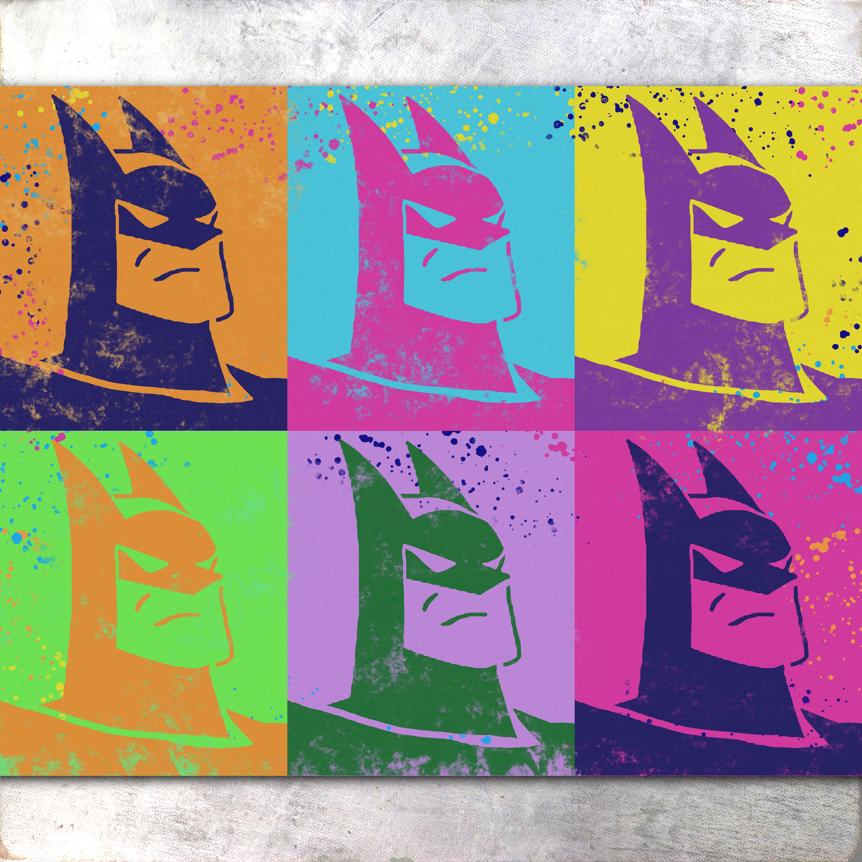 Batman Pop Art - Etsy