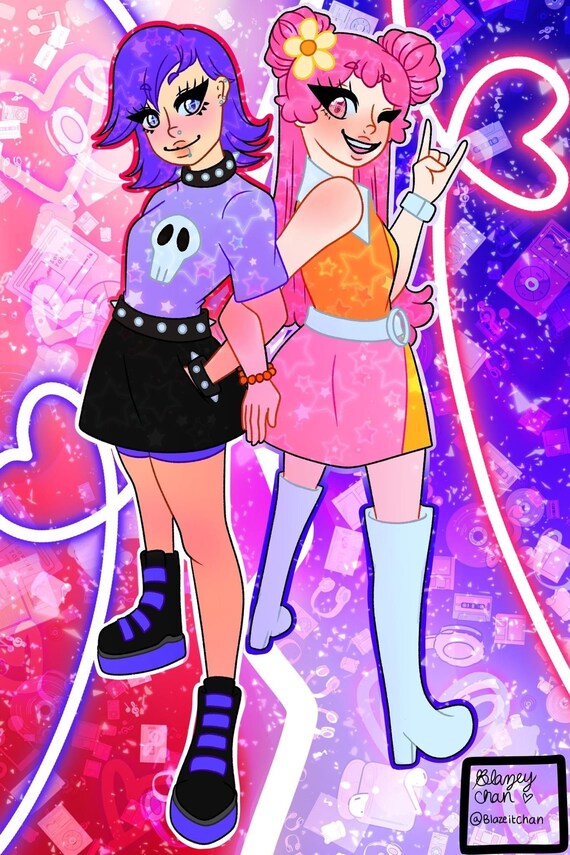 Cartoon Network Hi Hi Puffy Amiyumi Show Digital Print - Etsy UK Cartoon Network Hi Hi Puffy Amiyumi Show Digital Print - Etsy UK