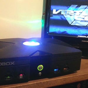 Original XBOX 4TB 128MB ram HDMI custom Jewel RGBY Colour Retro Heaven!