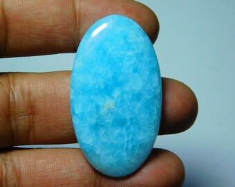 Natural Hemimorphite Cabochon Loose Gemstone For Jewelry Making 60316 Necklace Jewelry Hemimorphite Rare Cabochon For Pendant