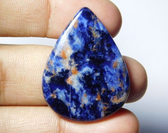 60/% Off  Natural Beautifull Sodalite Cabochon Unique AA Design Fabulous Loose Gemstone Sodalite Mis Shape Amazing Quality 178Cts 5 Pieces