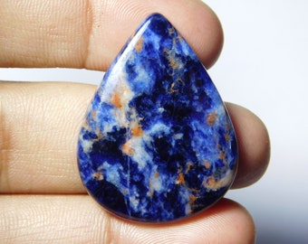 60/% Off Natural Beautifull Sodalite Cabochon Unique AA Design Fabulous Loose Gemstone Sodalite Mis Shape Amazing Quality 178Cts 5 Pieces