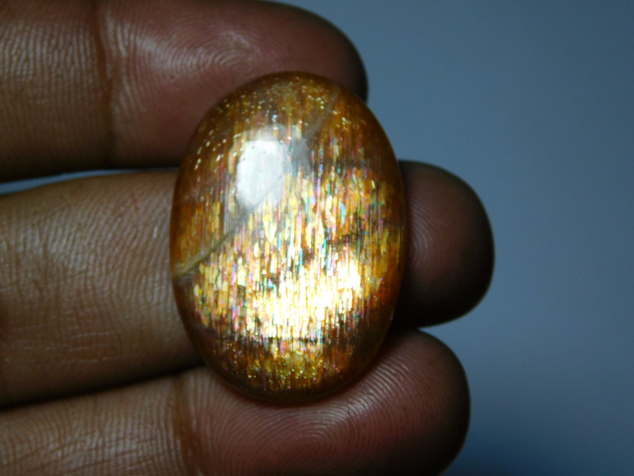 100 Natural Sunstone moonstone gemstone cabochon good quality Etsy