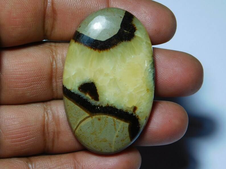 MM Top Quality Septarian Cabochons,Natural Septarian Gemstone,Handmade Septarian loose stone,Septarian Semi precious 126Cts. 52X33