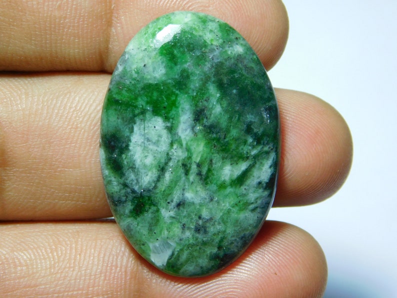 35X24 MM Natural Diopside Cabochons,Top Quality Diopside Gemstone,Diopside Loose stone,Diopside semi precious,Diopside hand Polished 41Cts.