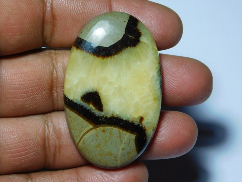 MM Top Quality Septarian Cabochons,Natural Septarian Gemstone,Handmade Septarian loose stone,Septarian Semi precious 126Cts. 52X33