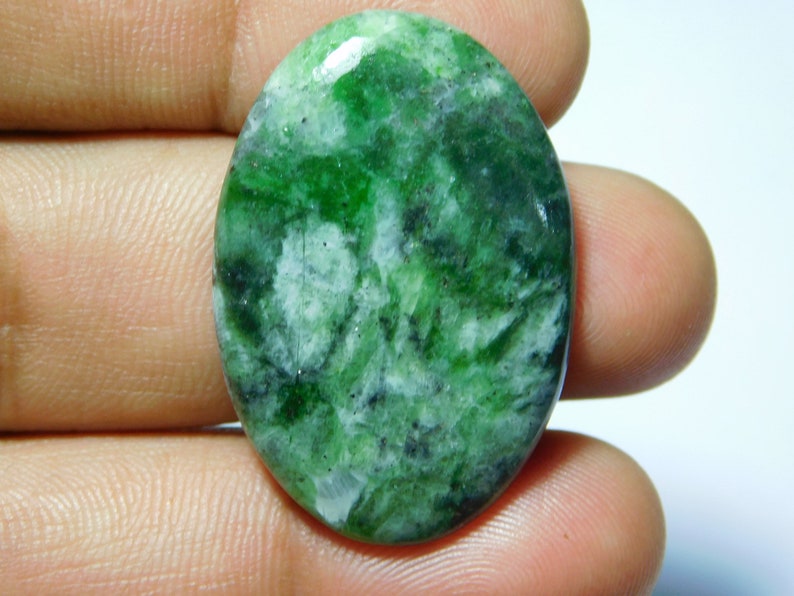 35X24 MM Natural Diopside Cabochons,Top Quality Diopside Gemstone,Diopside Loose stone,Diopside semi precious,Diopside hand Polished 41Cts.
