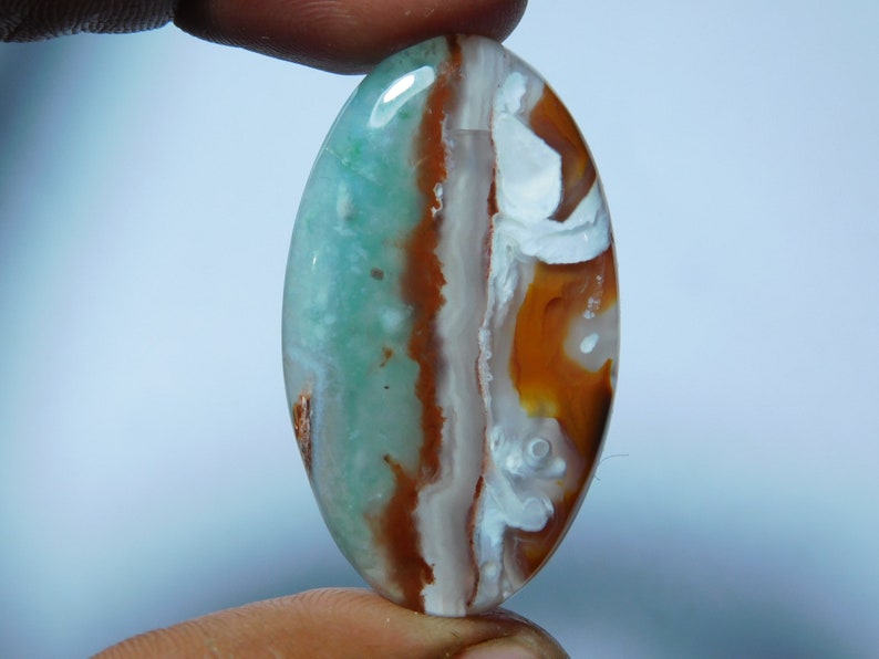 42X24 MM 100/% Natural Chalcedony gemstone cabochon vary good quality of chalcedony gemstone very beautiful design cabochon 57Cts
