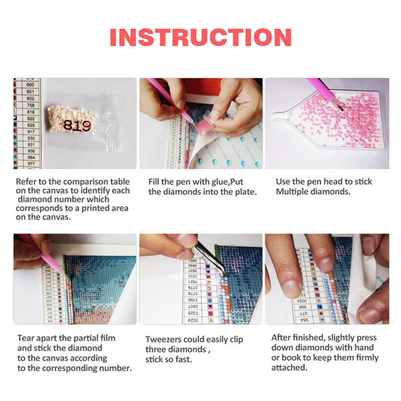 Full Square Diamond Embroidery Girl 5D DIY Diamond Painting Cross Stitch Cartoon Princess Round Diamond Mosaic