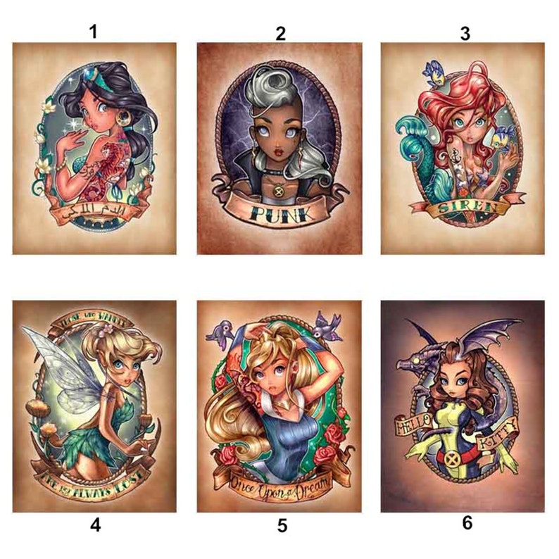 Full Square Diamond Embroidery Girl 5D DIY Diamond Painting Cross Stitch Cartoon Princess Round Diamond Mosaic