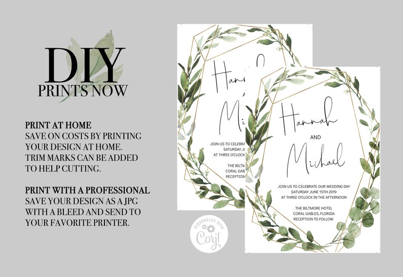 Custom Personalized Thank You Tags 2x3 \u2022 INSTANT DOWNLOAD \u2022 Printable Wedding Favor Tags 100/% Editable Template \u2022 Try Before You Buy!