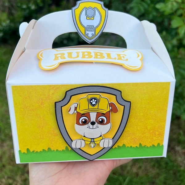 Paw Patrol Treat Box