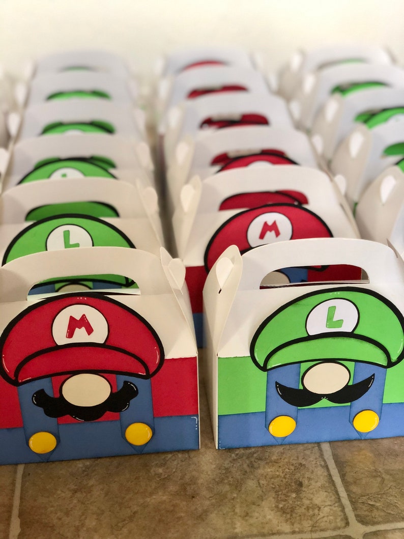 Super Mario Treat Box - Etsy