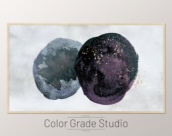 Arte abstrata para TV Samsung Frame, decoração de parede contemporânea (download digital)