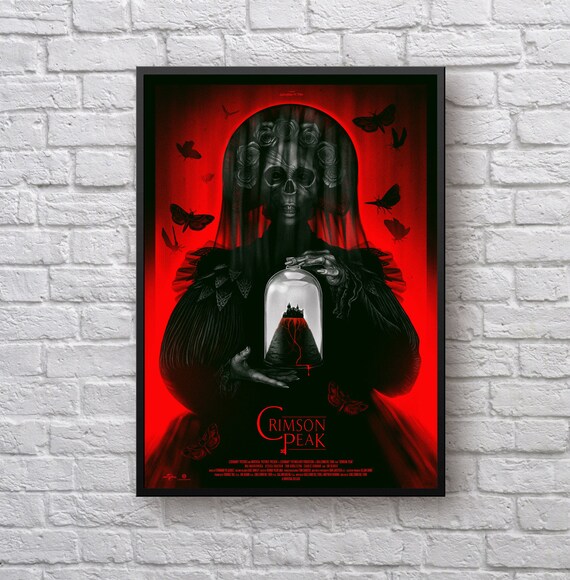 Crimson Peak Artwork Movie Poster Picture Etsy