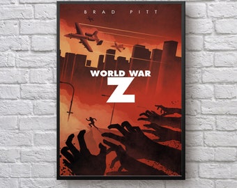 World War Z Poster Etsy