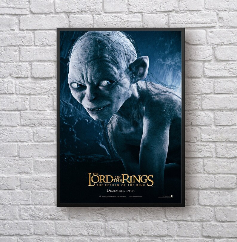 the lord of the rings the return of the king gollum death the lord of the rings the return of the king gollum death