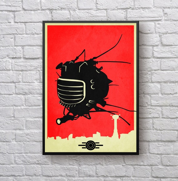 Ed E Eyebot Robot New Vegas Fallout Apocalypse Futurism Game Etsy Ed E Eyebot Robot New Vegas Fallout Apocalypse Futurism Game Etsy