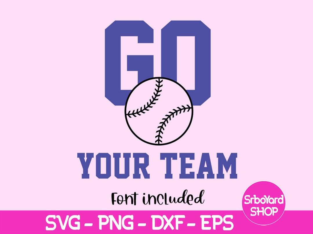 Baseball Svg for Team Baseball Svg Files Baseball Svg Etsy