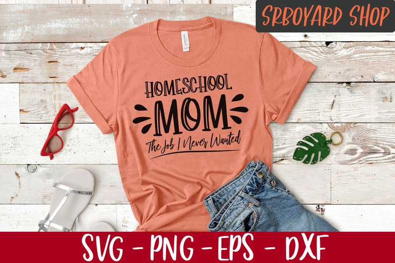 Download Homeschool Mom Svg The Job I Never Wanted Svg Homeschooling | Etsy