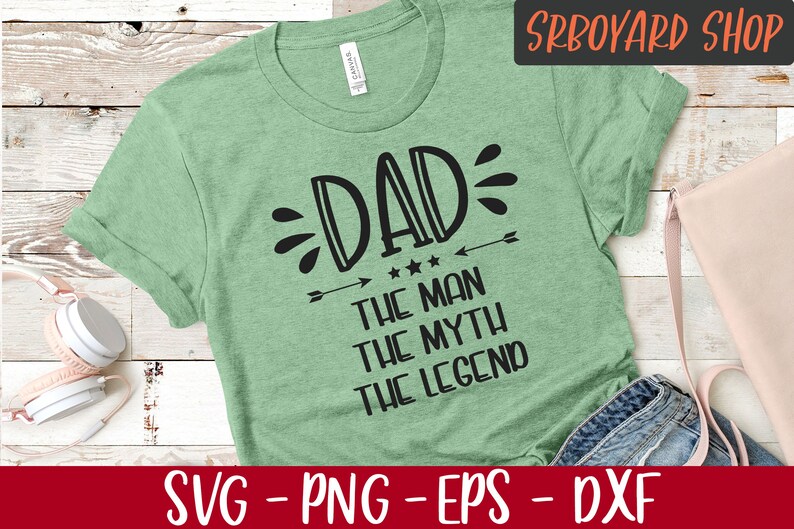 Download Dad The Man The Myth The Legend Svg Fathers Day 2020 Svg | Etsy